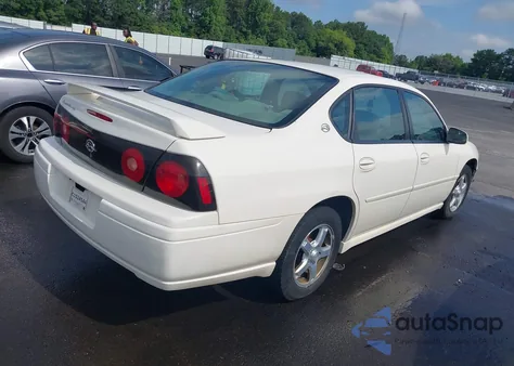 2005 Chevrolet Impala Ls z USA, uszkodzony, nr VIN 2G1WH52K859393461